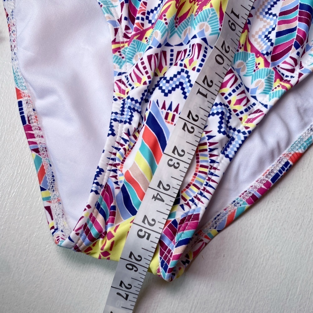 Bar III Colorful Patterned Women's Swimsuit - Picture 12 of 13